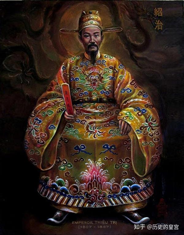 越南最后一个历史朝代——阮朝历代皇帝画像，末代皇帝是颜值担当 - 知乎