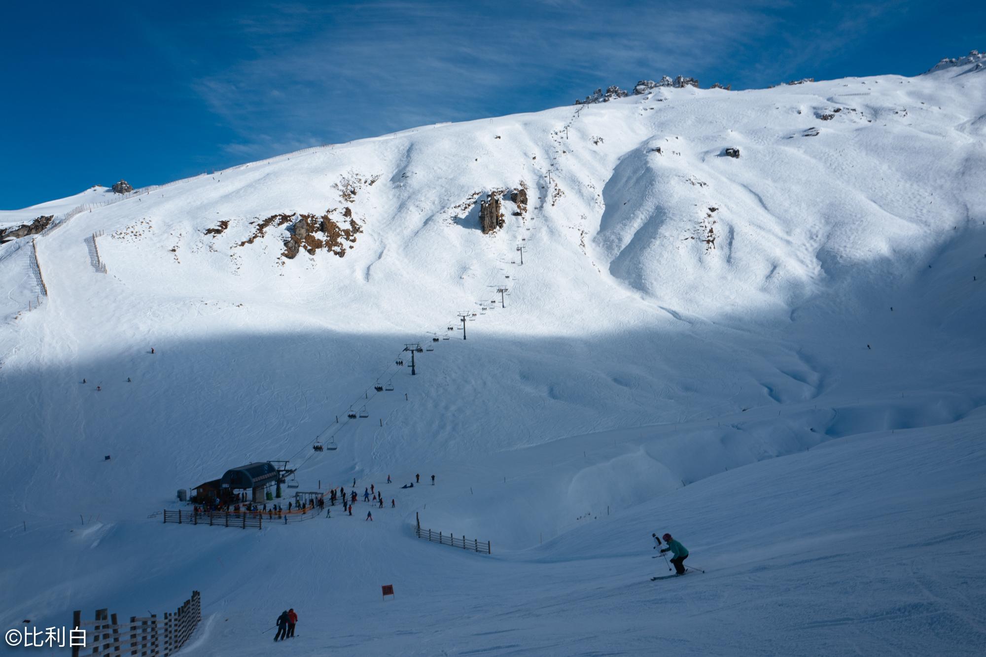 新西兰滑雪场图片