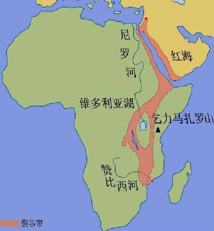 众所周知东非大裂谷是全球最大的断裂带,这里的地壳运动频繁期始于