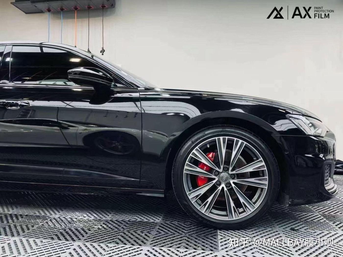 奥迪a6全车改色钢琴黑艺术感怎么样