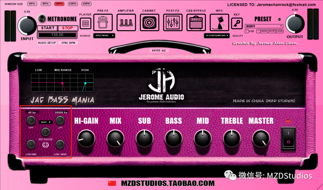 Jac Bass Mania Jeromeaudio