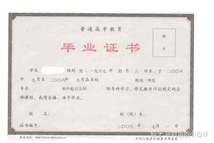 不同类型毕业证的区别 - 知乎