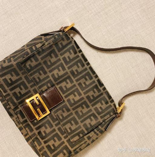 fendi老花大号法棍金扣02太稀罕这个配色了