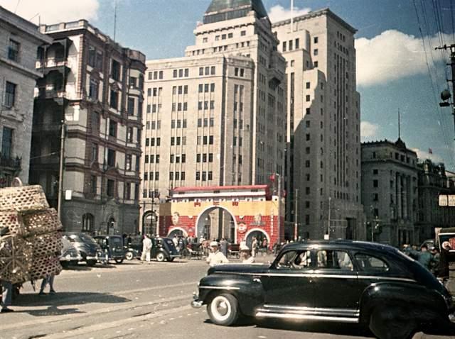 340年代老照片叱咤风云的十里洋场有多繁荣