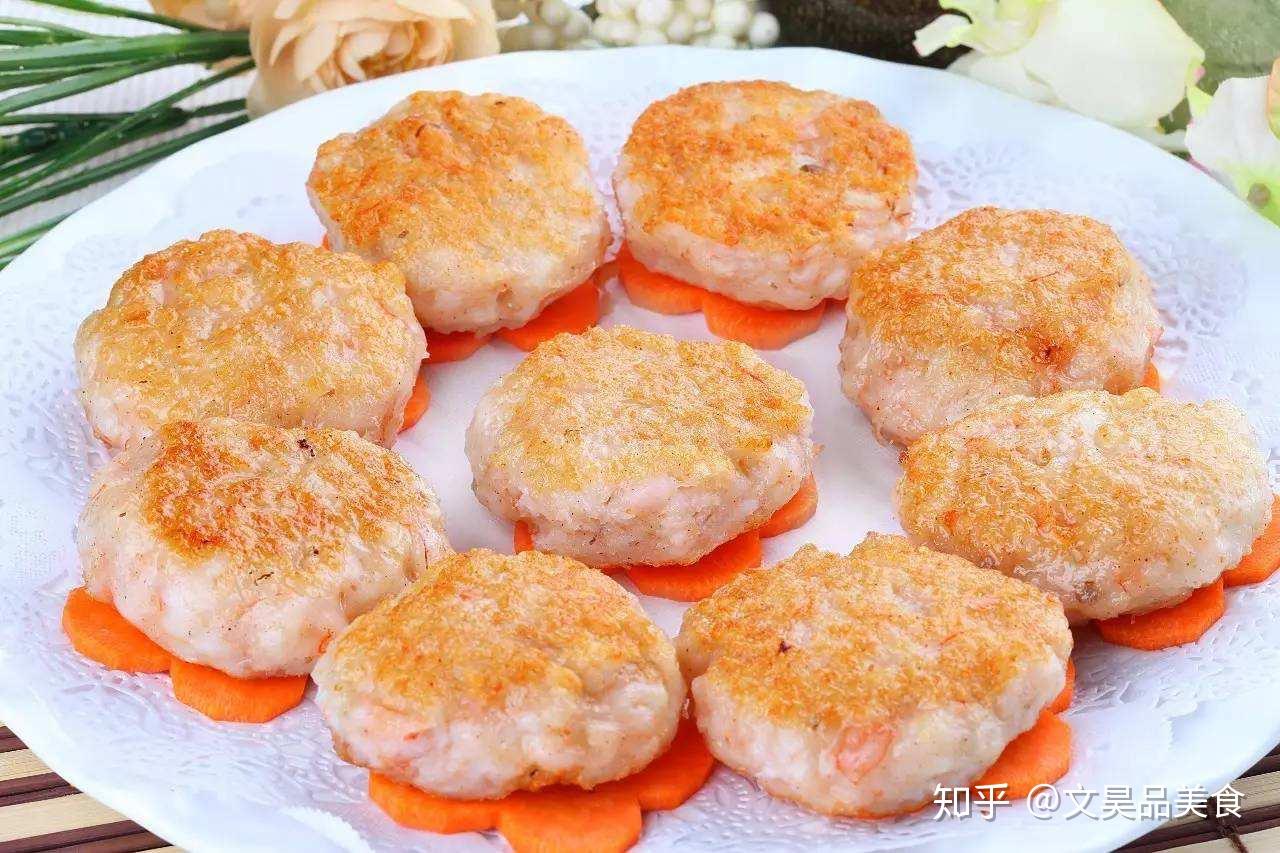 大人和小孩都爱吃的美食煎虾饼老厨师教你好吃的烹饪方法