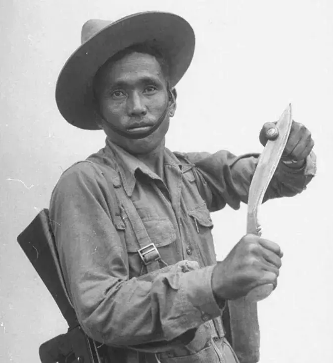 在英军组织的各种攻坚战中,哪里都少不了廓尔喀人的身影.