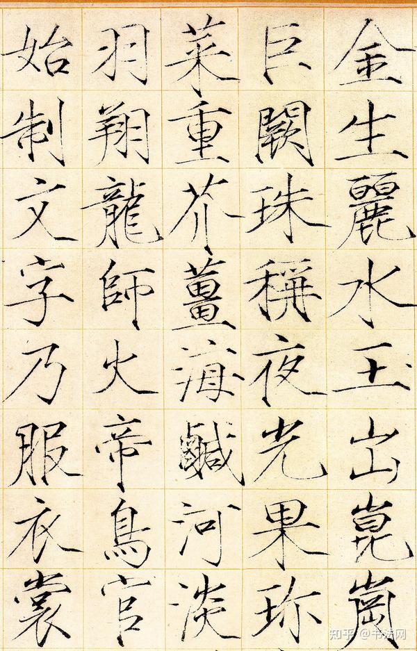 宋徽宗这卷“书法大全”,集合了1000个“瘦金体”写法,价值高达1.4亿 - 知乎