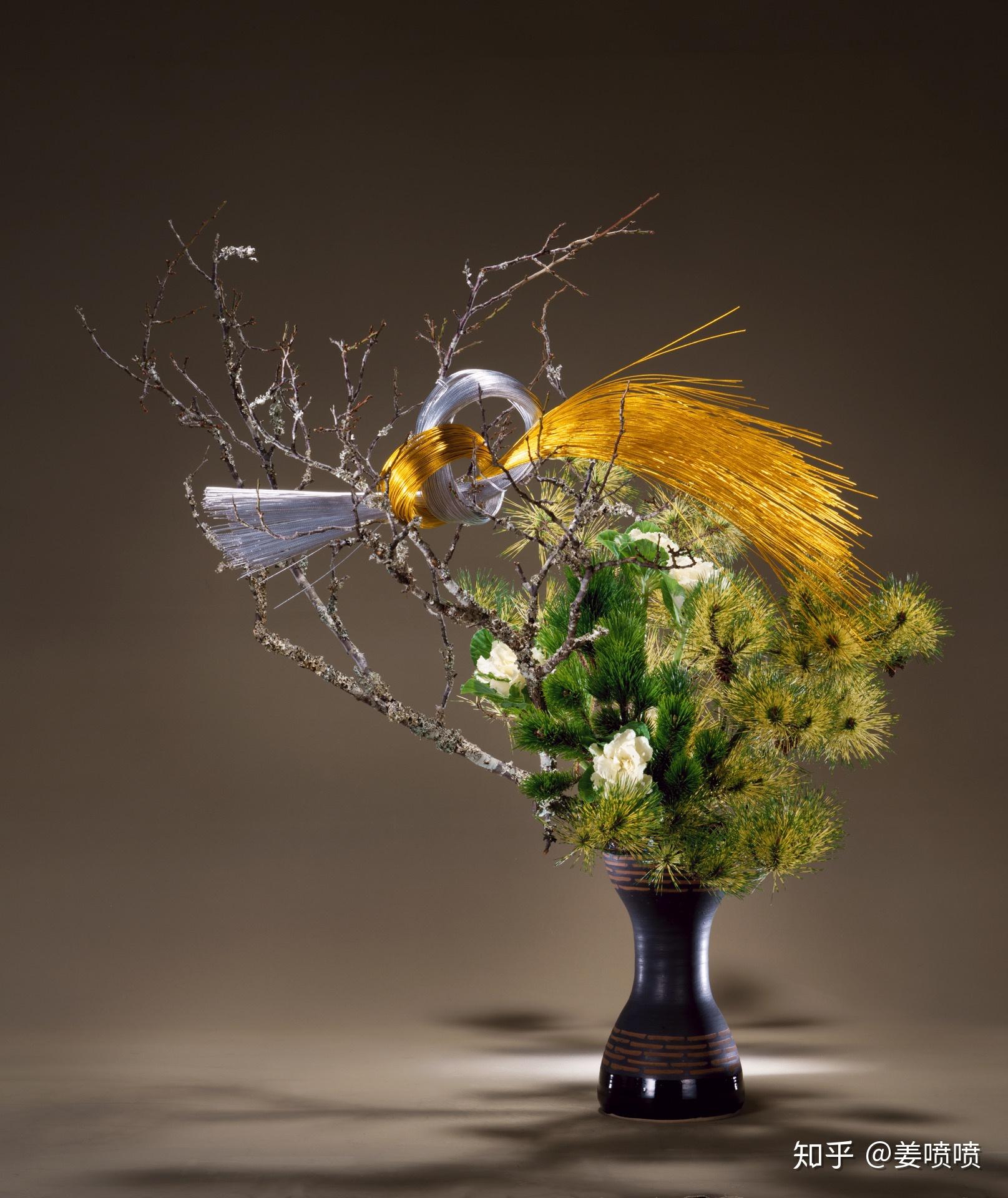 原创#草月流学习笔记-masters works appreciation 大师作品欣赏