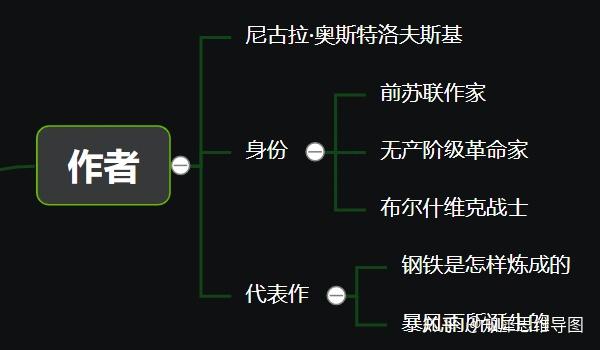 钢铁是怎样炼成的思维导图完整版,取走不谢!