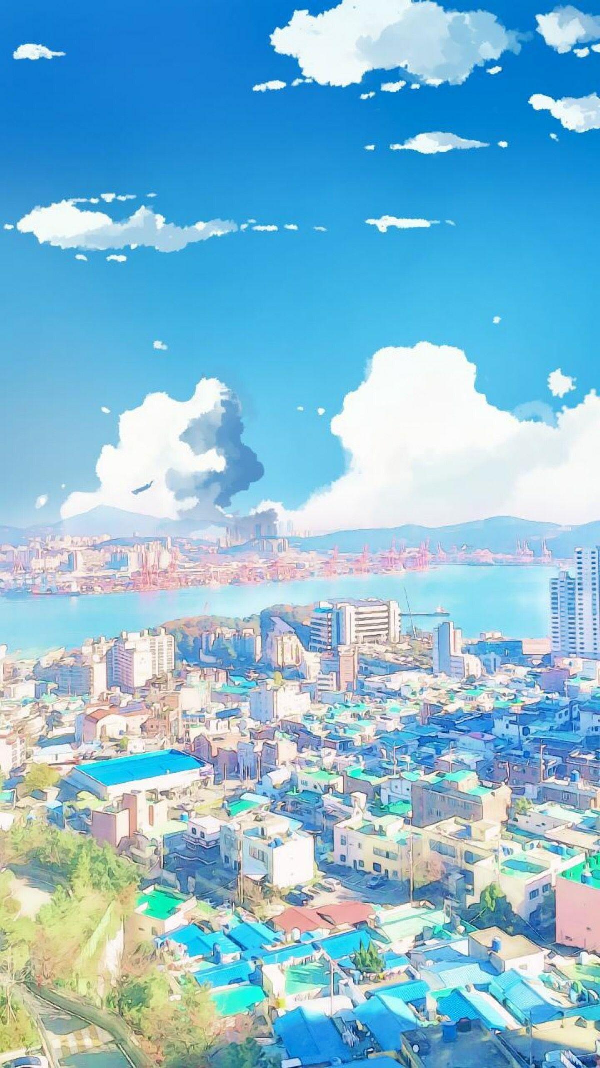 有没有什么好看的日漫风景手机壁纸图片? - 知乎