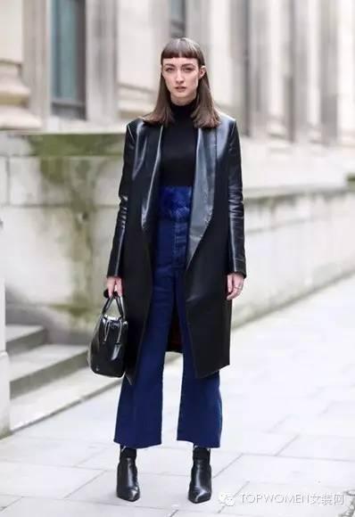 高腰牛仔裤帮你告别“圆柱民”