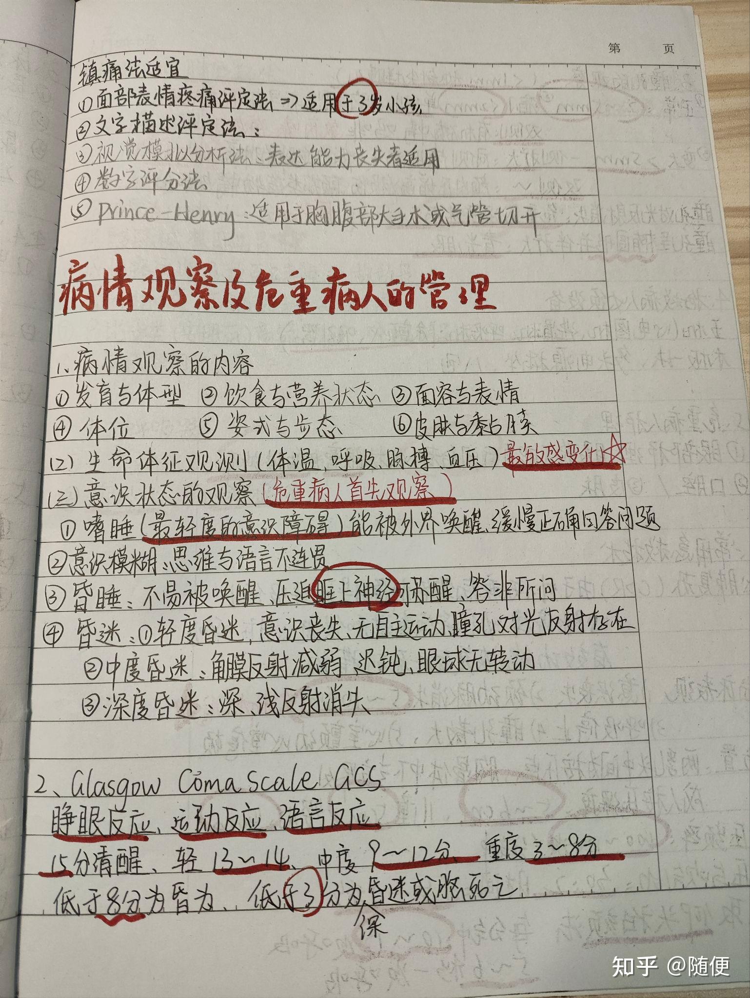 基础护理学笔记