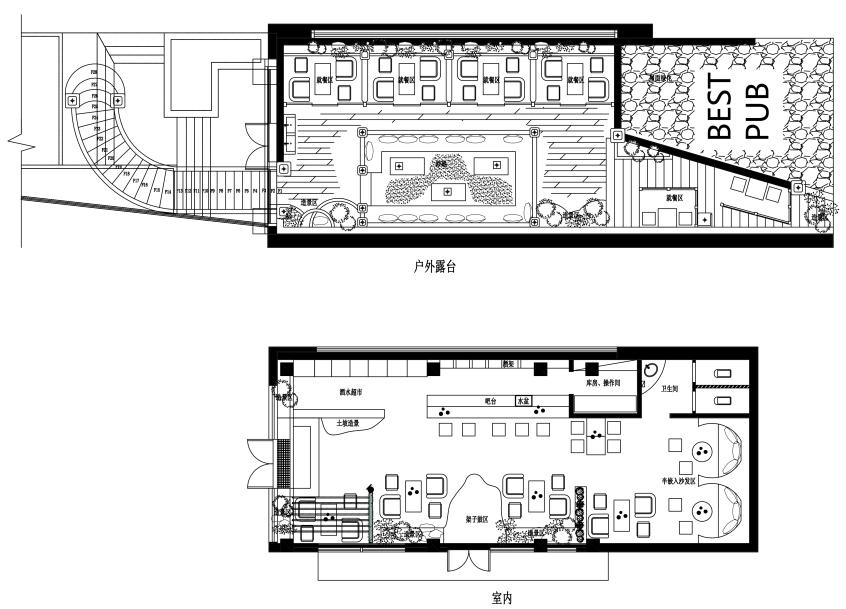 注重区域动线的合理安排,按照功能性,目的性进行分区布局
