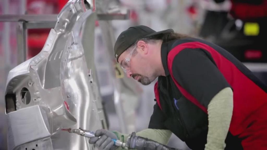 浅谈tesla铝制白车身焊接工艺