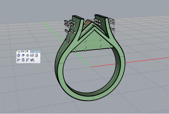 这个戒指用rhino怎么画?