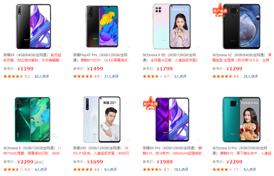 2020年最值得买的2千元手机