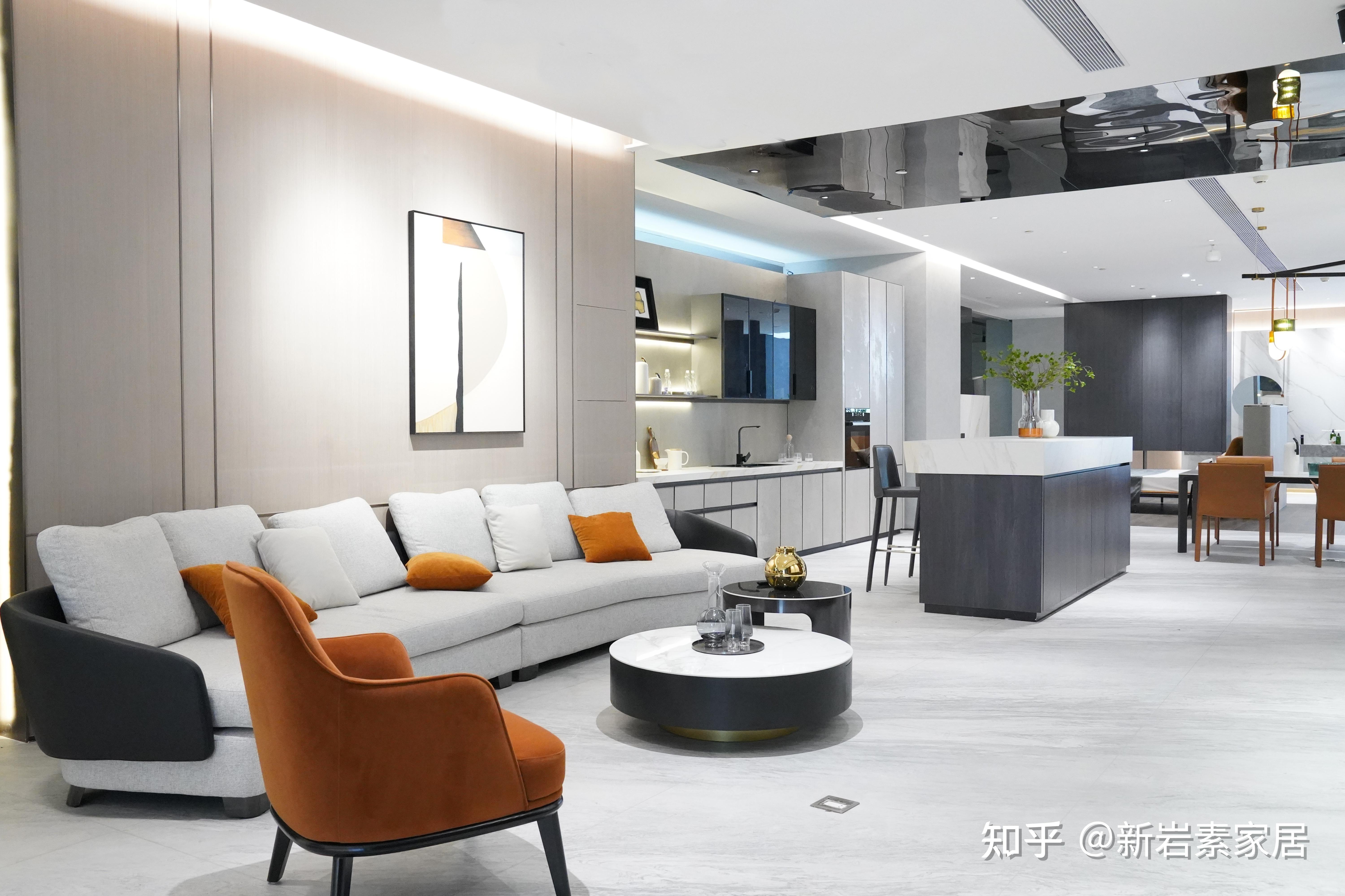 全屋岩板整装把家融入艺术里