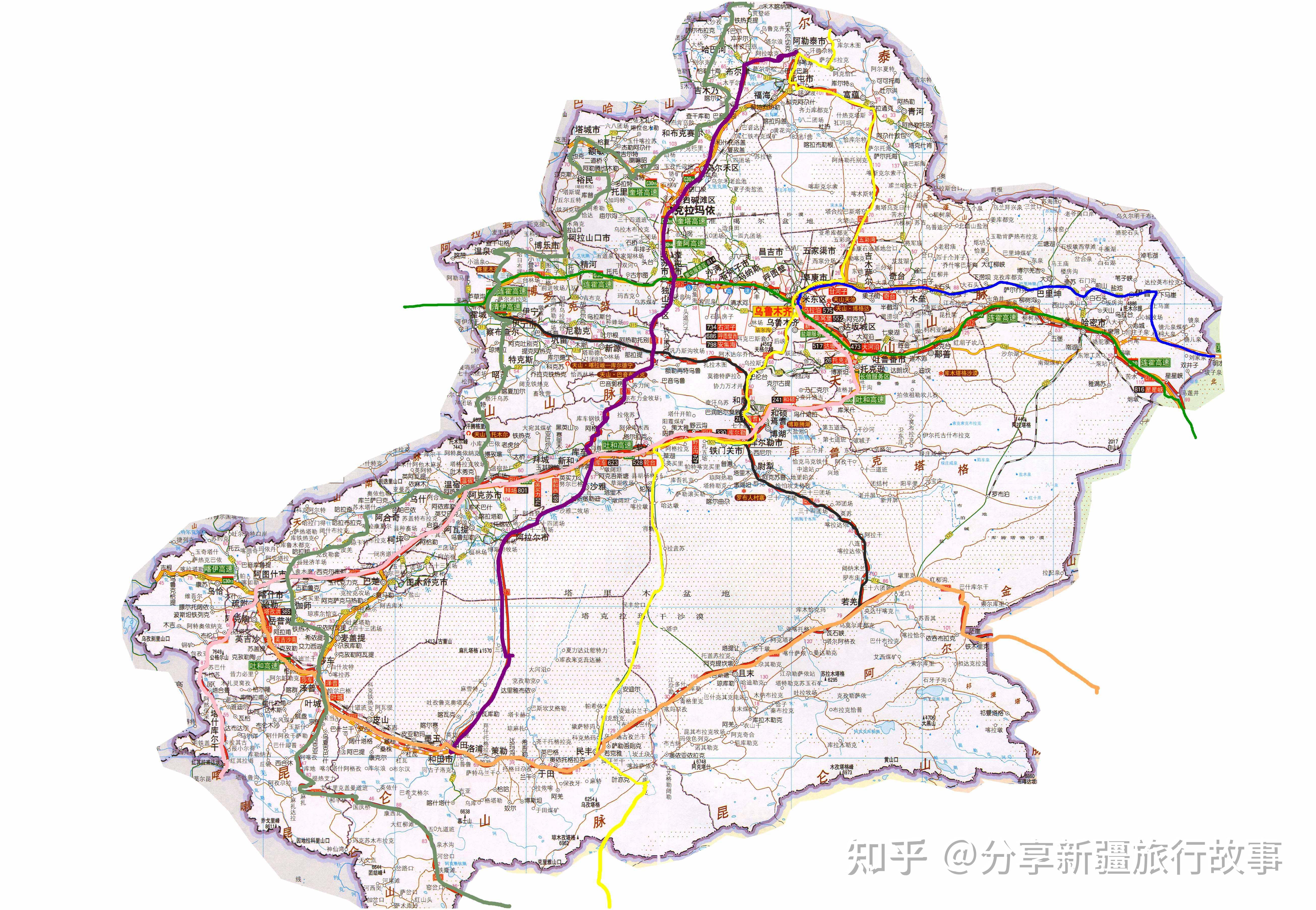 246国道全程线路图图片