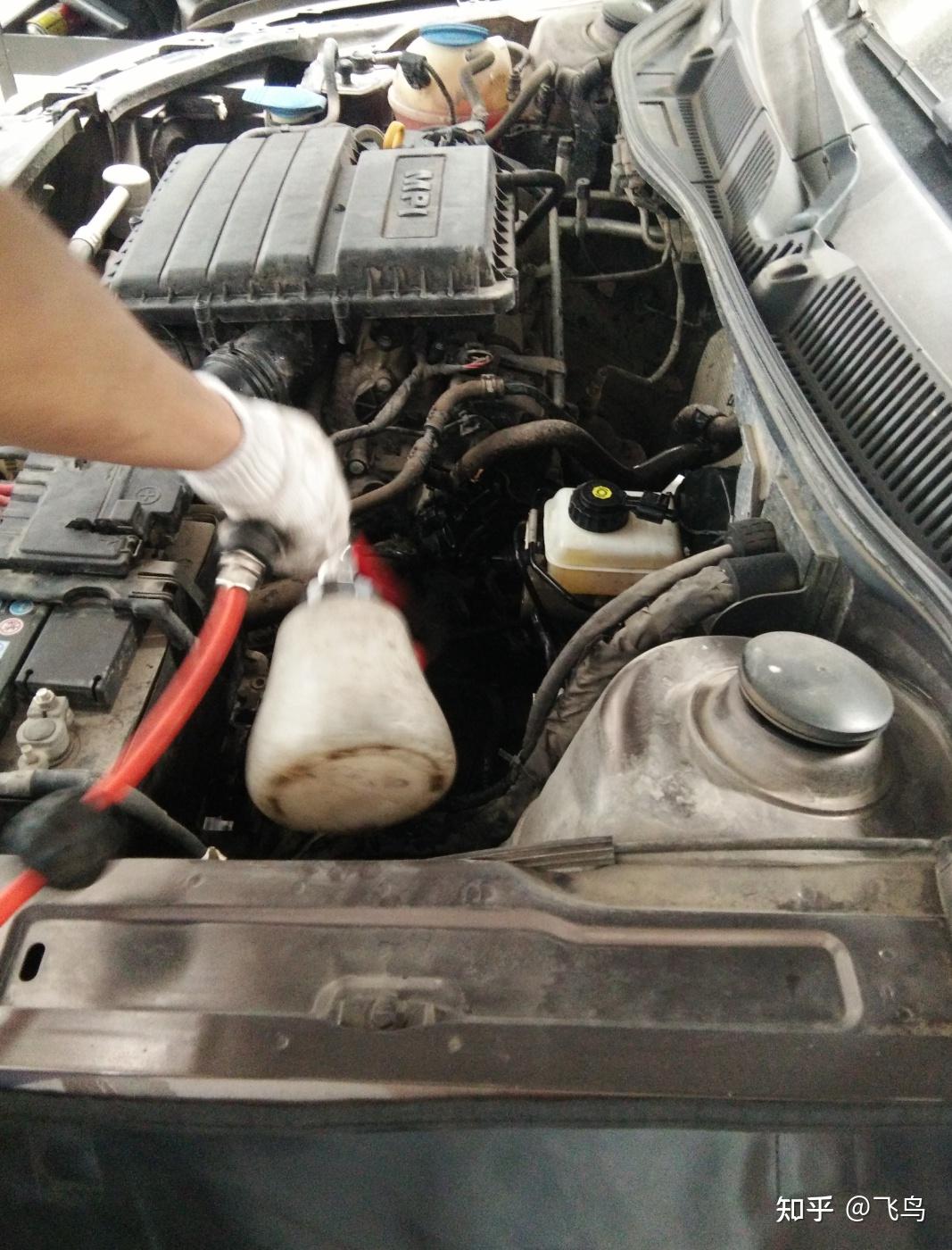 朗行更换刹车油