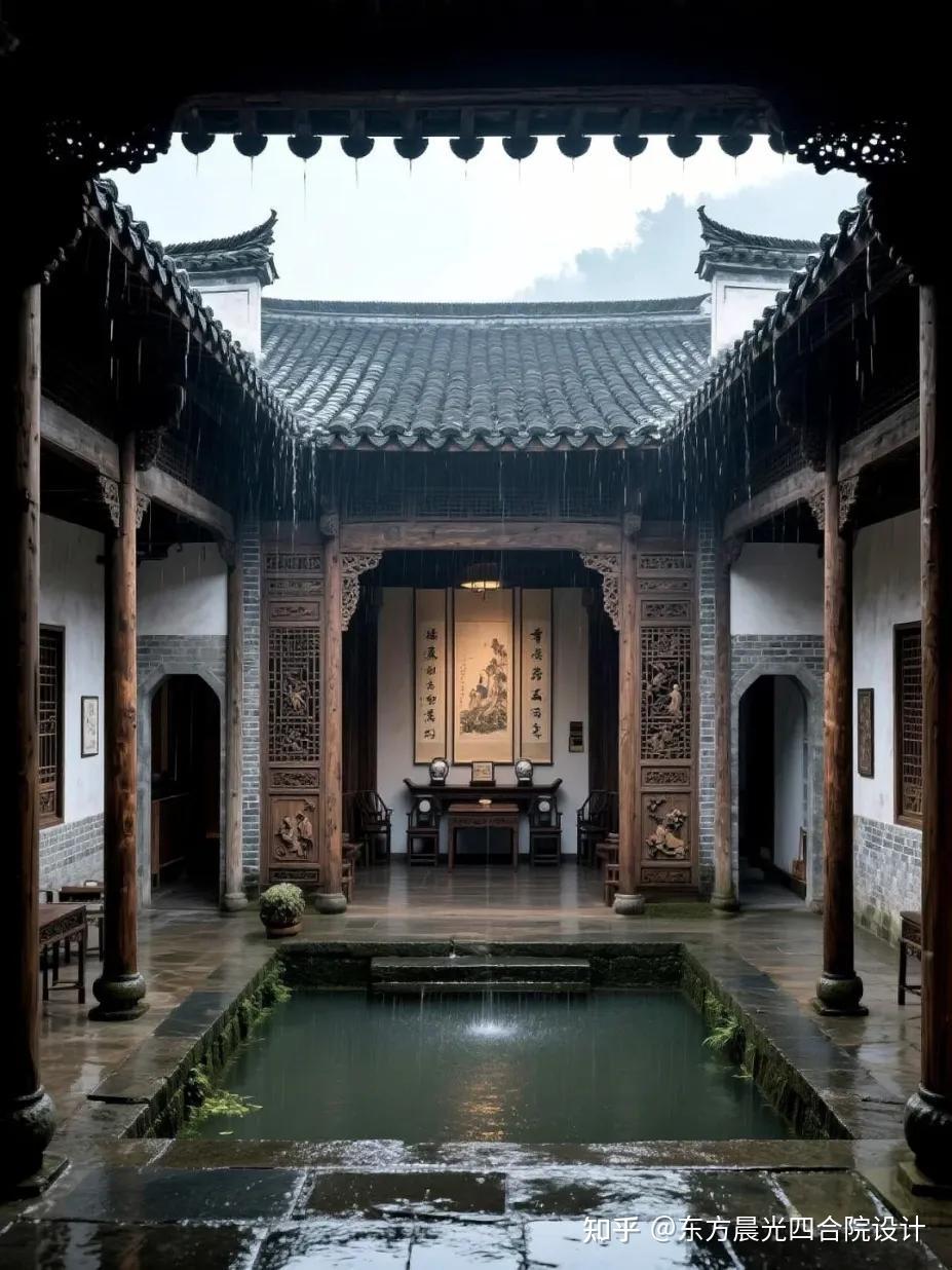 四水归堂户型有多绝?水聚天心,藏风聚气,这才是实打实的好房子 - 知乎