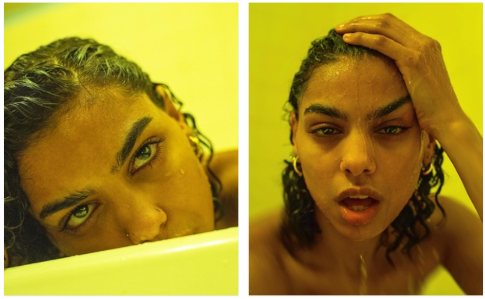 作为一位自拍高阶玩家,她在ins,推特,油管等社交平台上都有不少粉丝