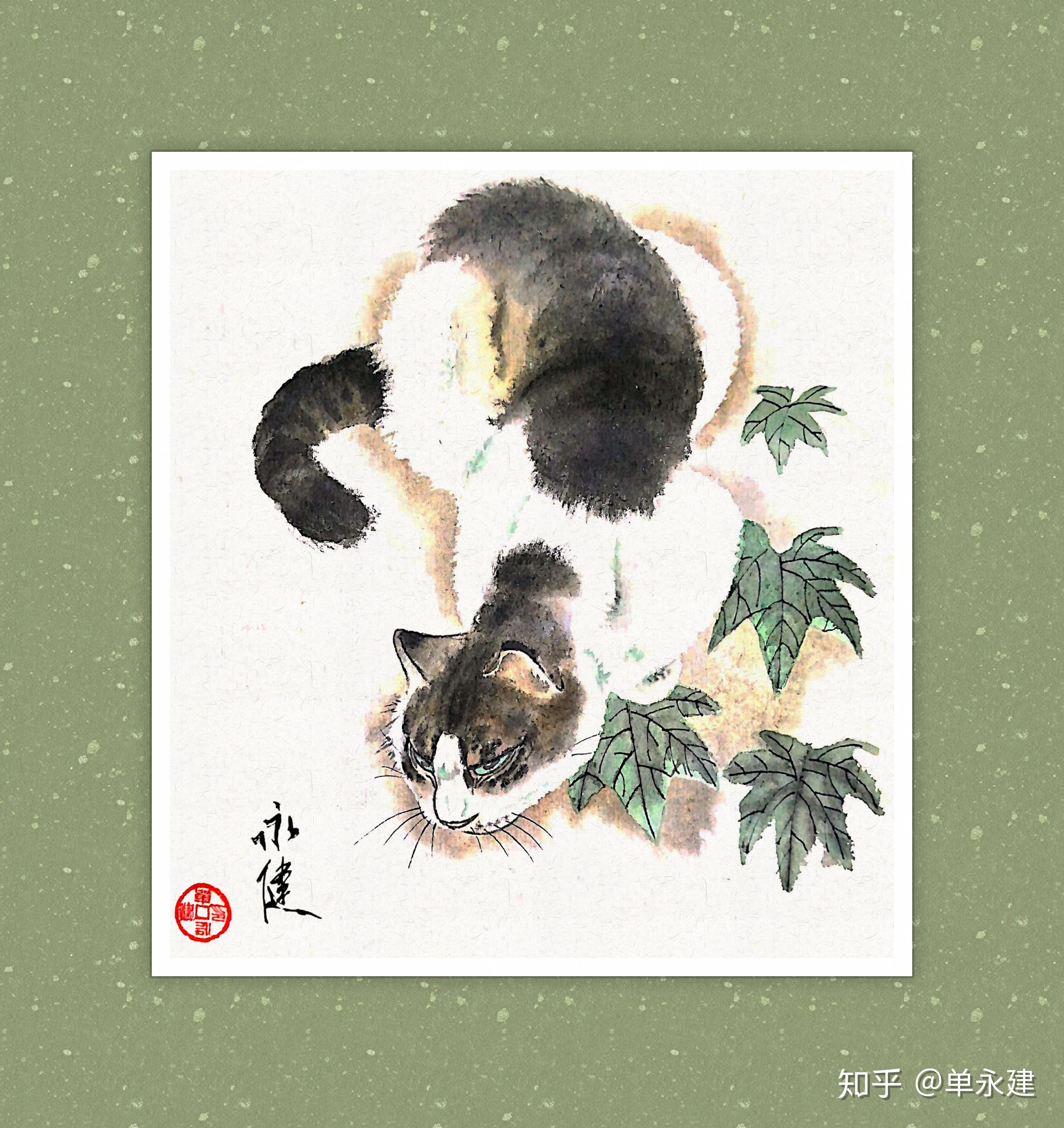 斑猫画作图片