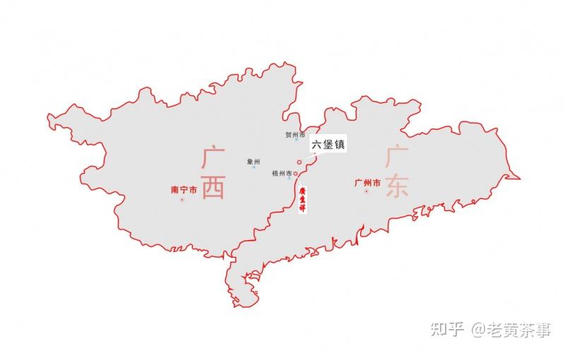 苍梧县六堡镇地图图片