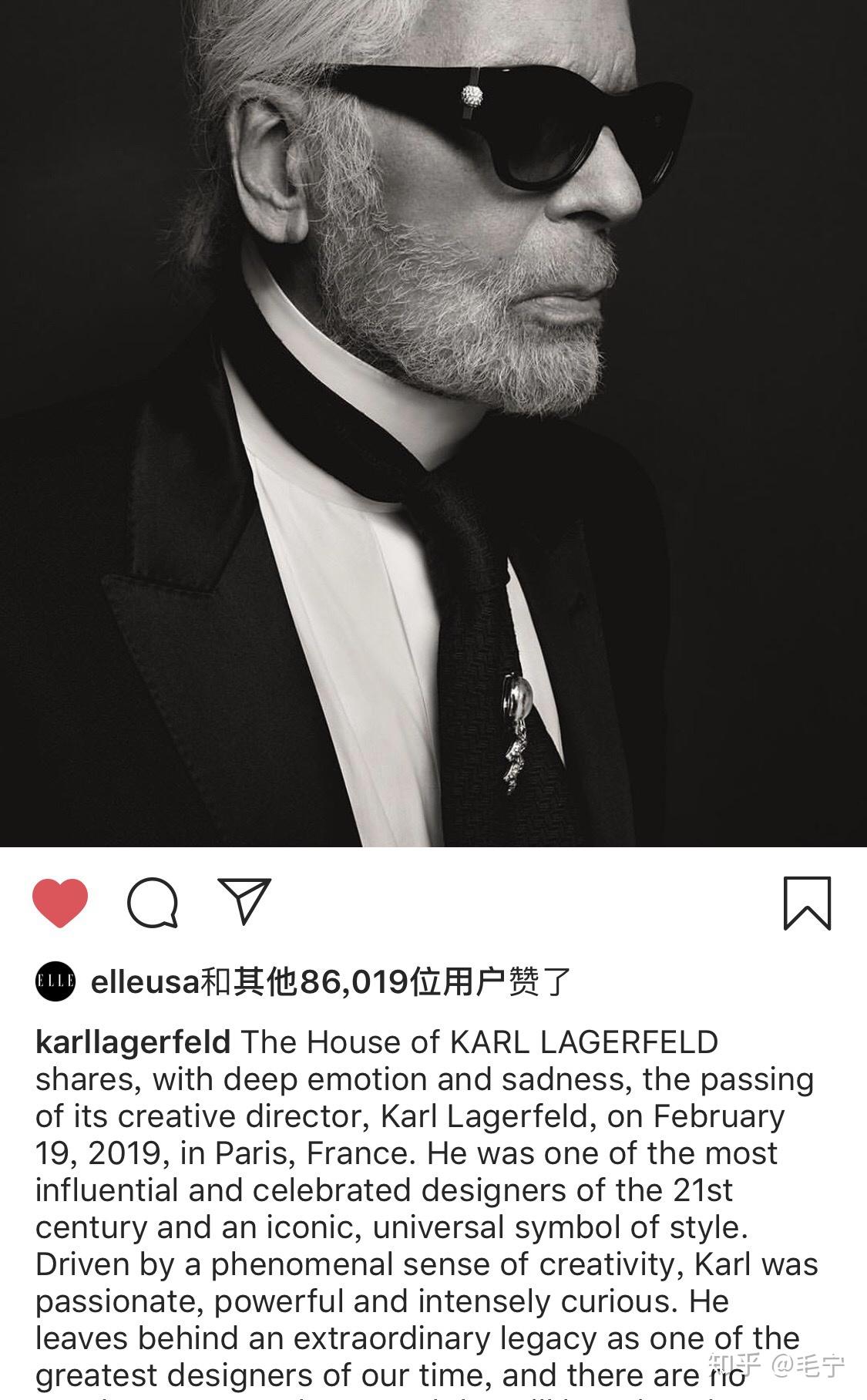 老佛爷karllagerfeld卡尔拉格斐去世如何评价他一生的成就和对时尚界