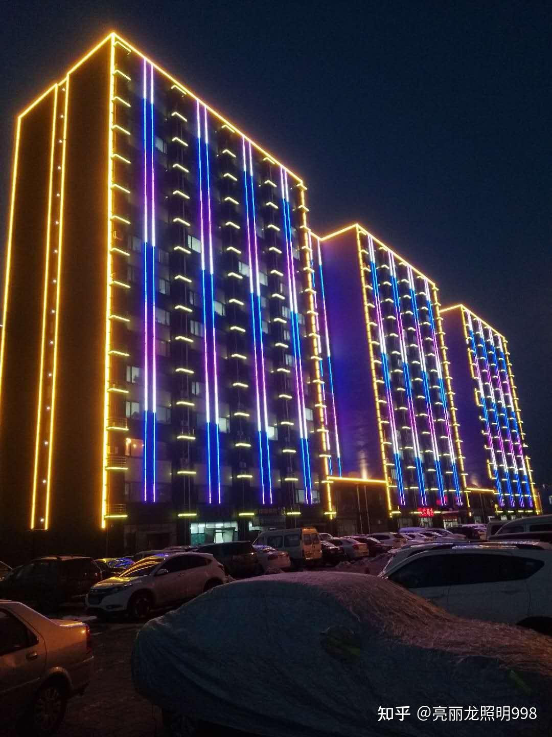 led建筑照明图片