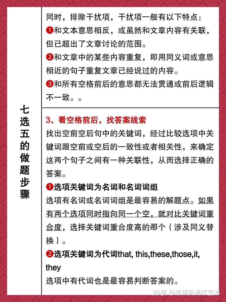 考研英语新题型攻略! - 知乎