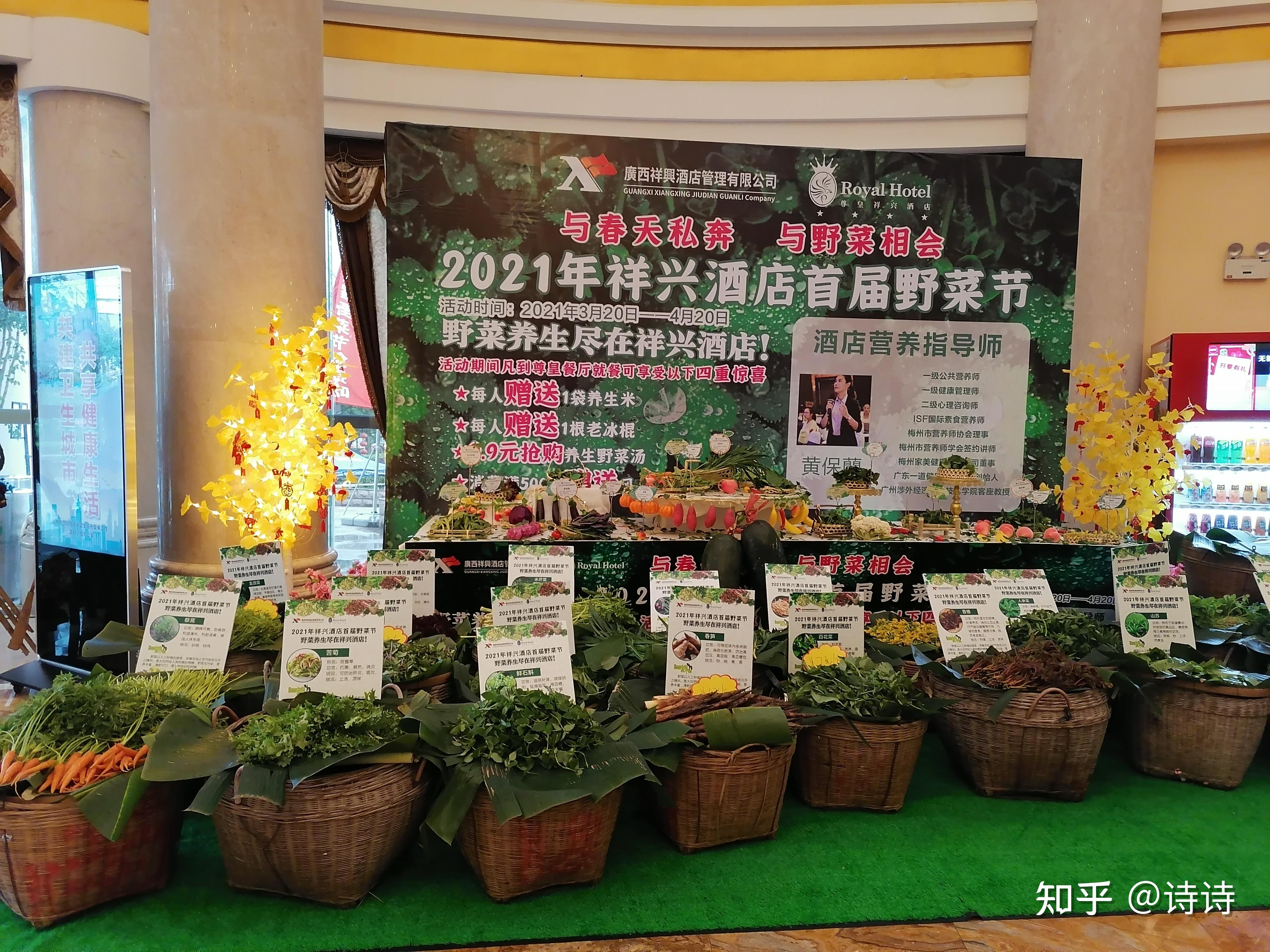 祥兴酒店活力世界微信小程序商城举行野菜节开幕式返璞归真尝遍野菜