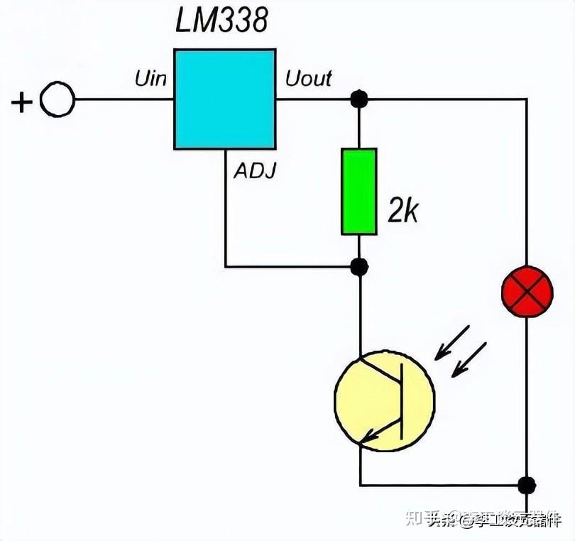九,lm338 照明控制器电路
