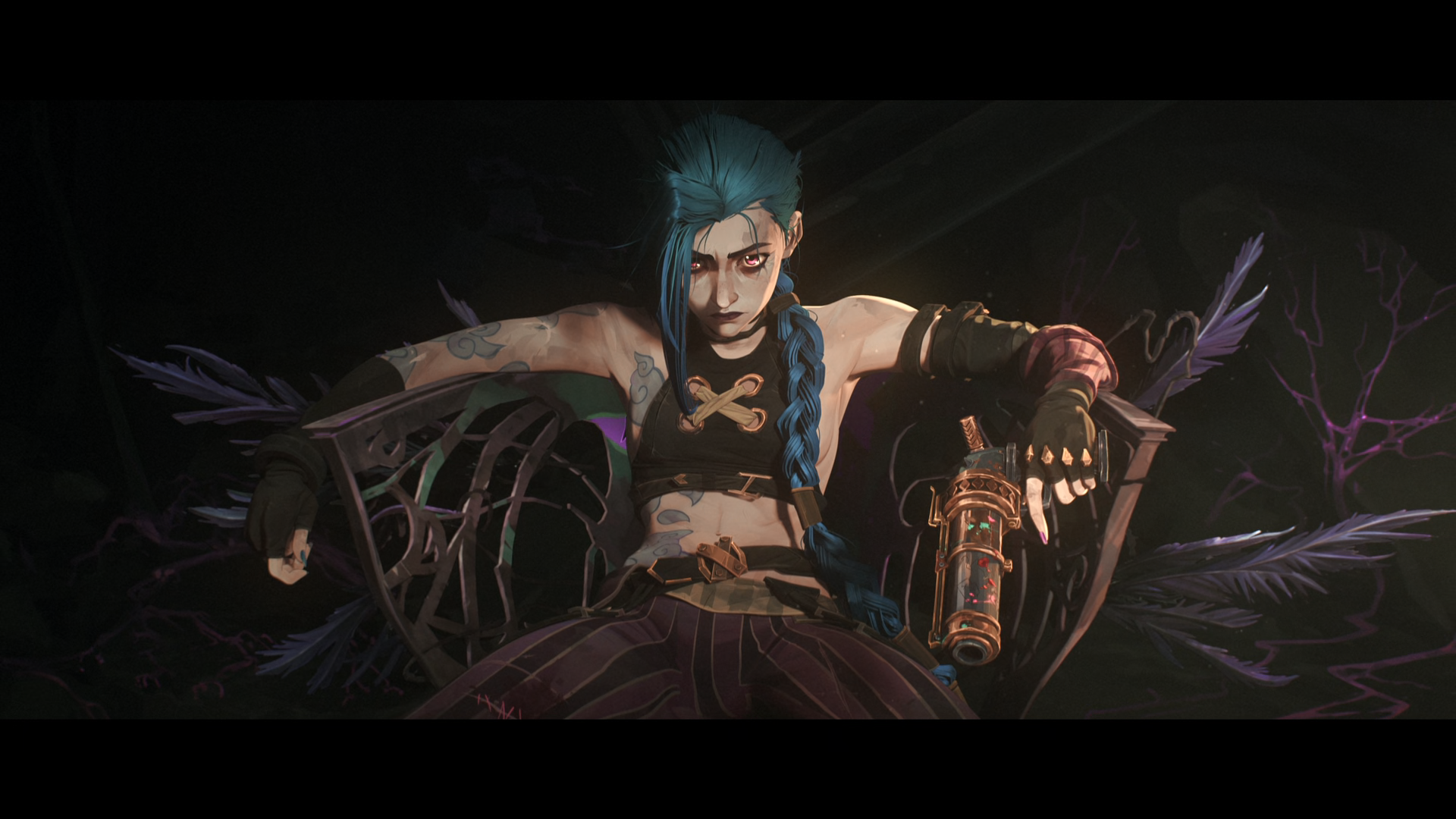 英雄联盟:双城之战 | arcane原画同人壁纸合集 - 知乎