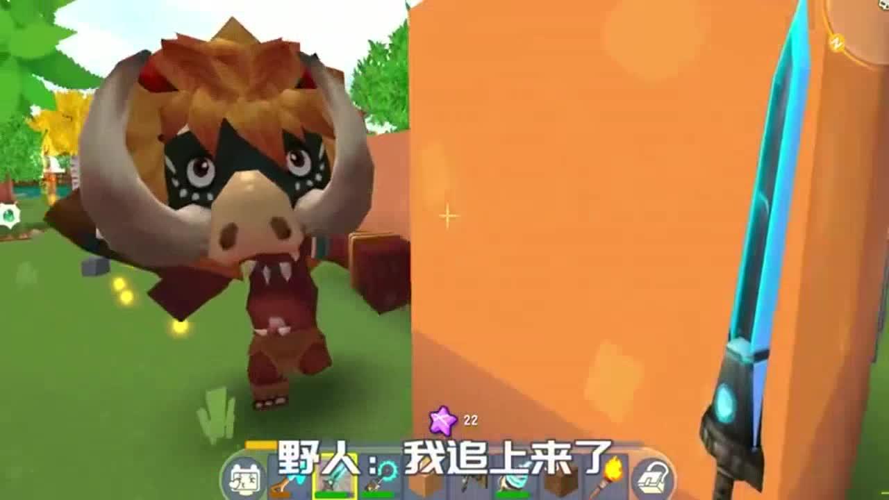 迷你世界二狗子想拿弓箭射射怪物没想到把自己的羊杀了