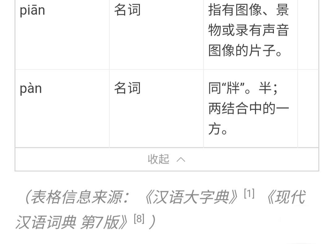 纪录片的片字正确读音是几声