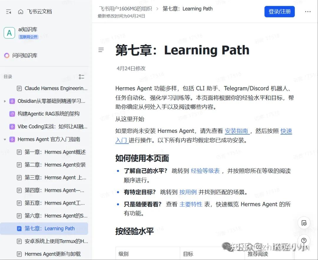 龙虾退位，爱马仕上位！华为团队打造 Hermes Agent 手册，强烈建议收藏 - 知乎