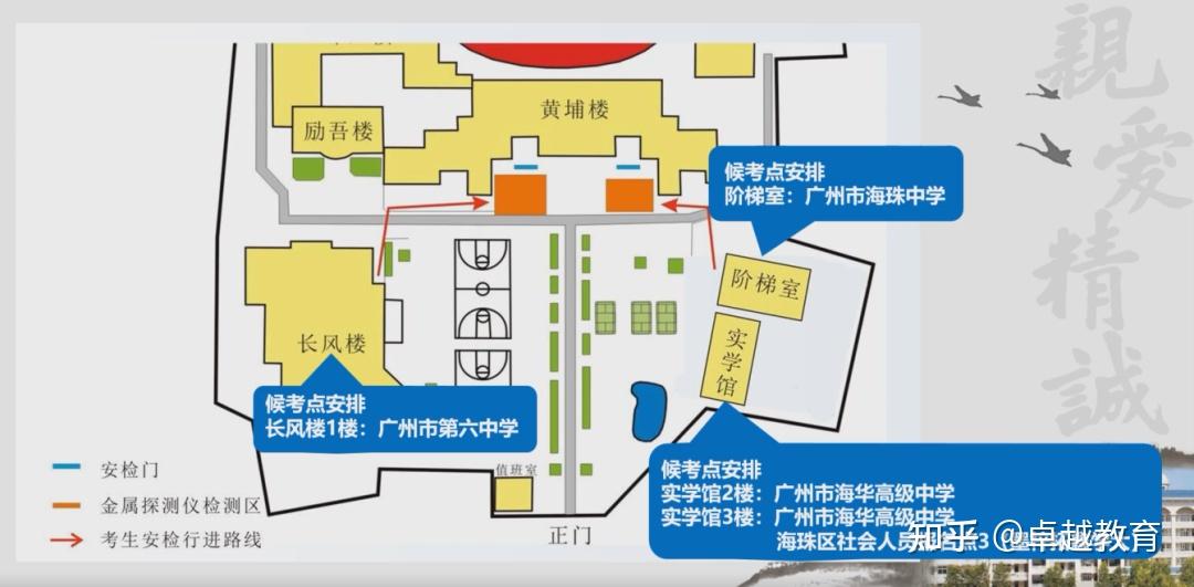 最全汇总!华附、执信、广雅、省实等30个高考考场“云踩点”来啦! - 知乎