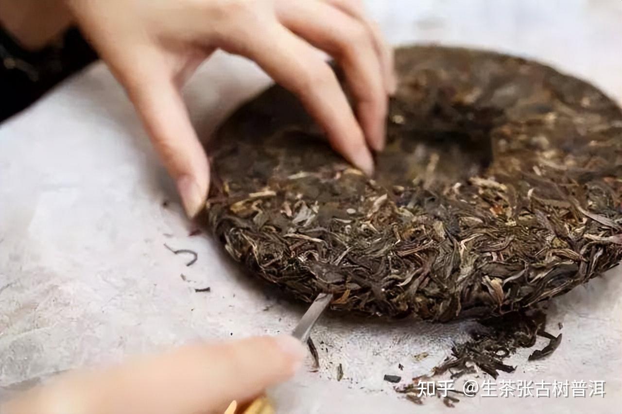撬普洱茶用哪种方法最省力,撬的茶叶最完整? - 知乎