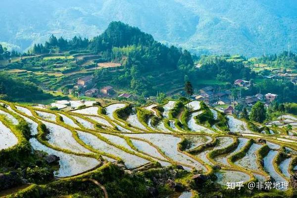 地理视角看梯田考点,附中国10大最美梯田 - 知乎
