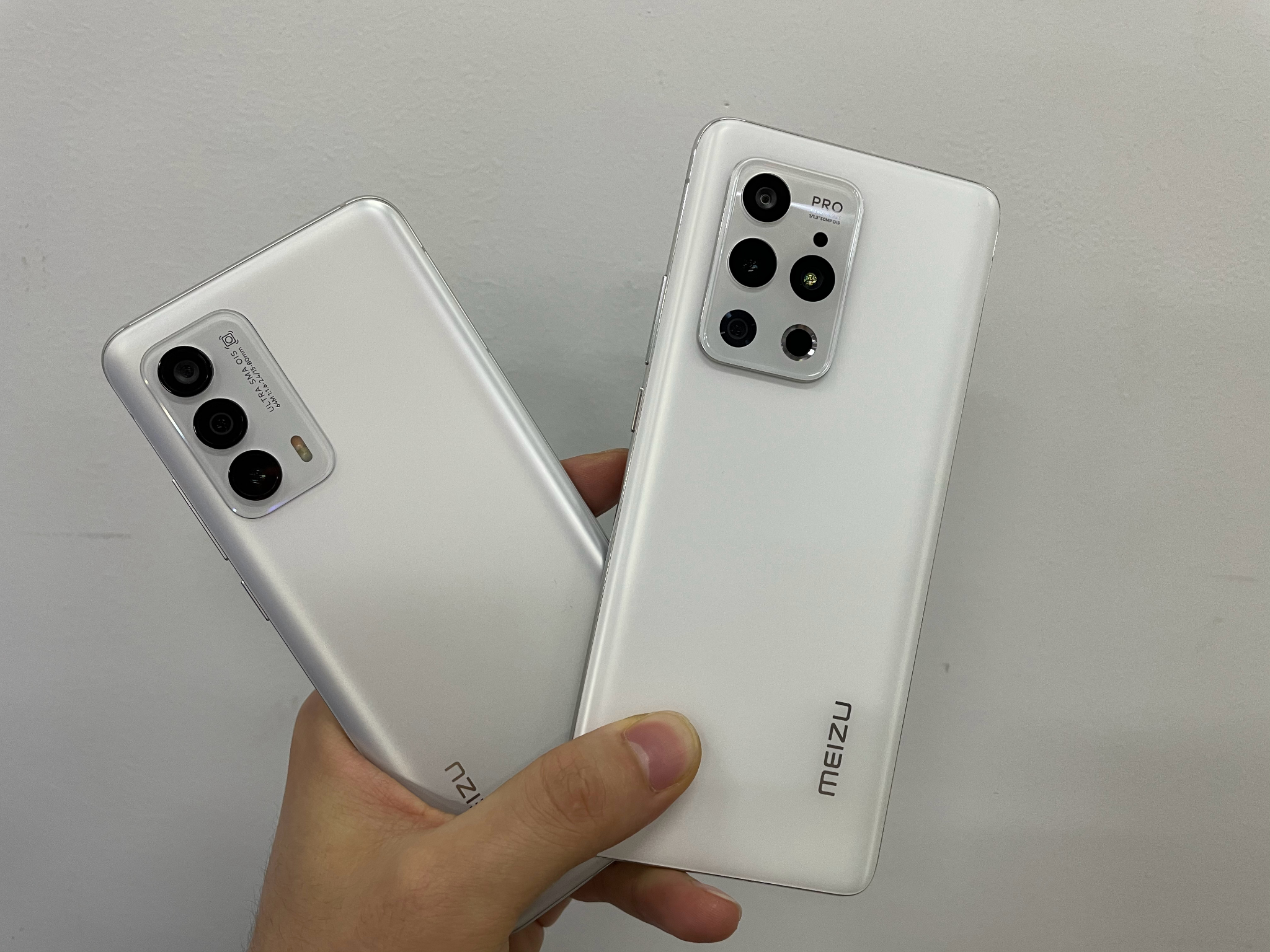 魅族18系列双旗舰真机大杯比超大杯好看