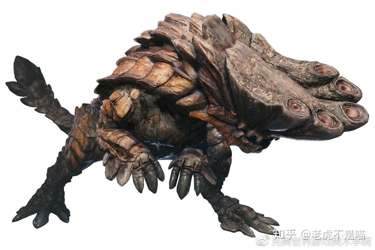 67土砂龙:栖息在砂原的怪物,脚力强健头冠坚硬,很擅长冲撞攻击.4.