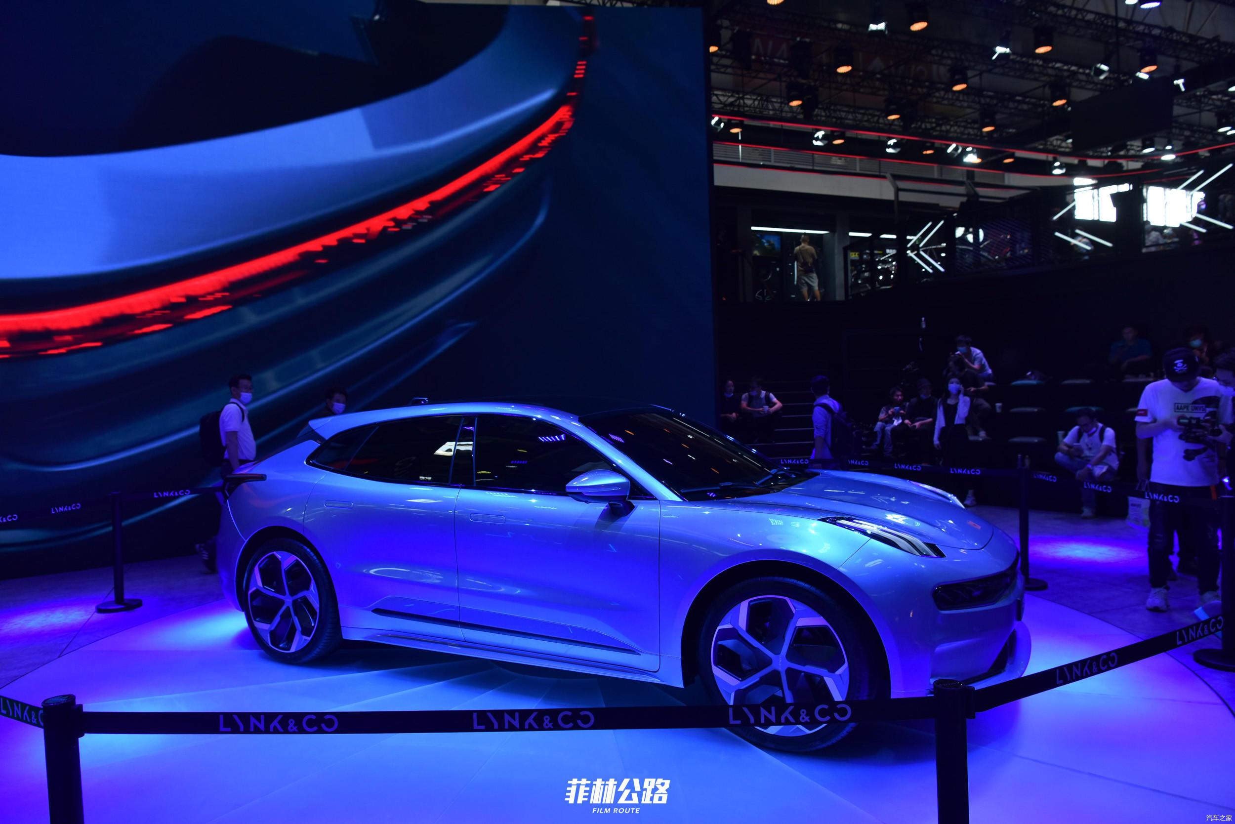 新车实拍菲林公路2020北京车展报道领克zeroconcept