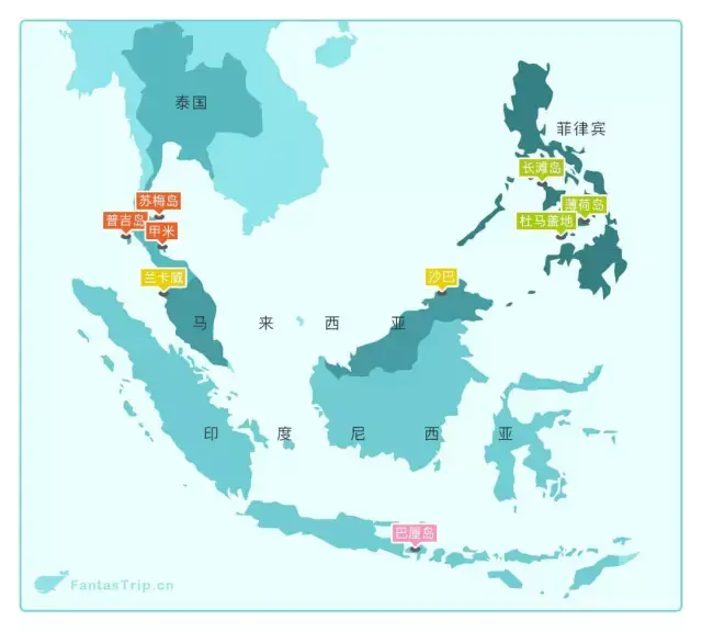 选择困难症福音丨吐血盘点东南亚海岛的魅与惑