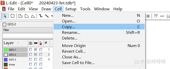 L-edit 将文件中图形复制到另一个文件 - 知乎