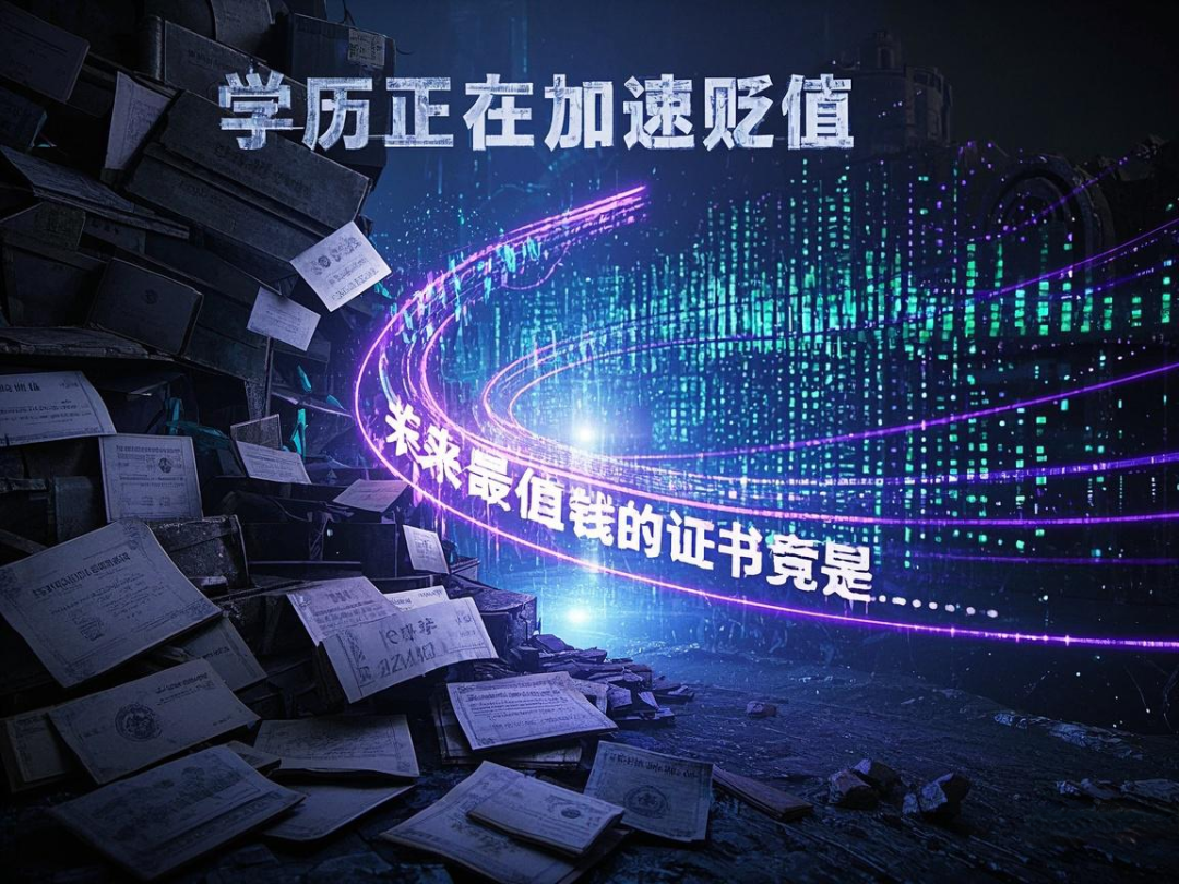 学历正在加速贬值！未来最值钱的证书竟是…… - 知乎