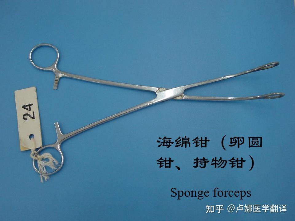 医学术语 | 三分钟带你认识外科常用手术器械(多图/中英对照) - 知乎