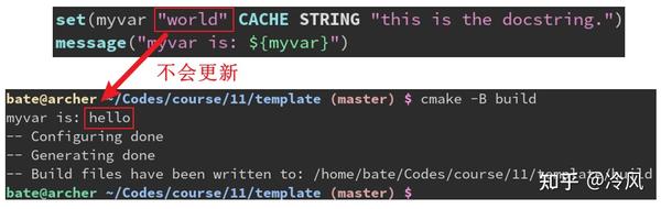 CMake的变量与缓存（大坑点） - 知乎