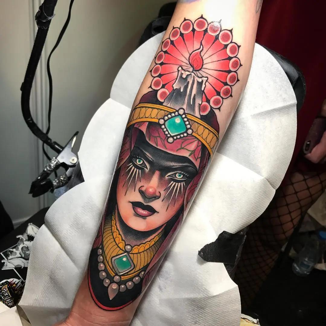 纹身风格丨neo-traditional 欧洲新传统 - 知乎