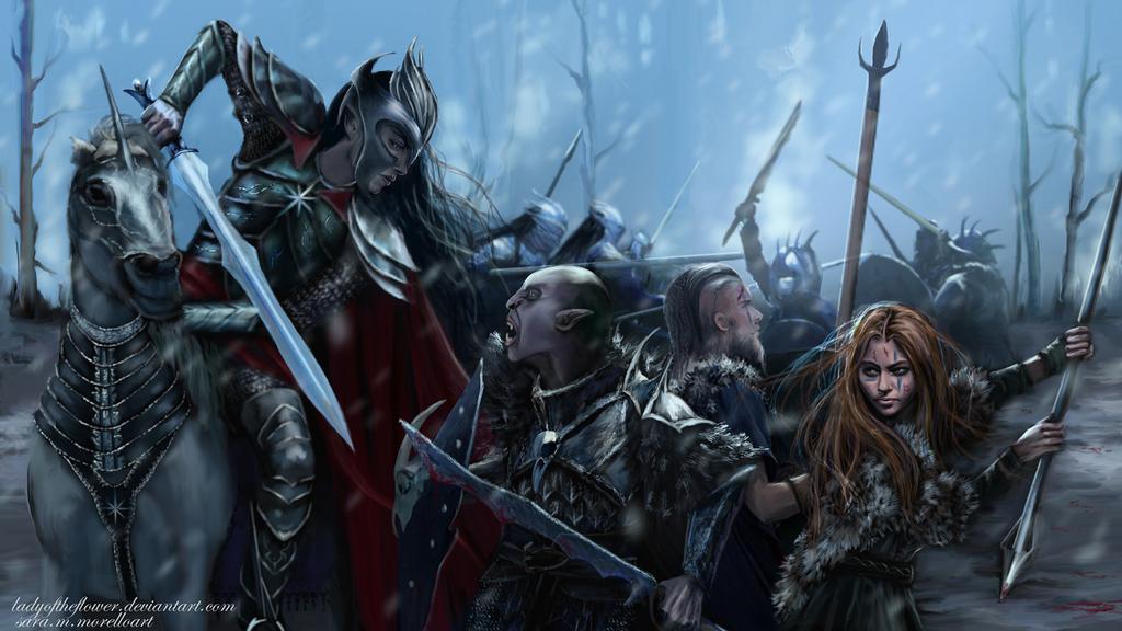 精灵宝钻23伊甸人三大家族