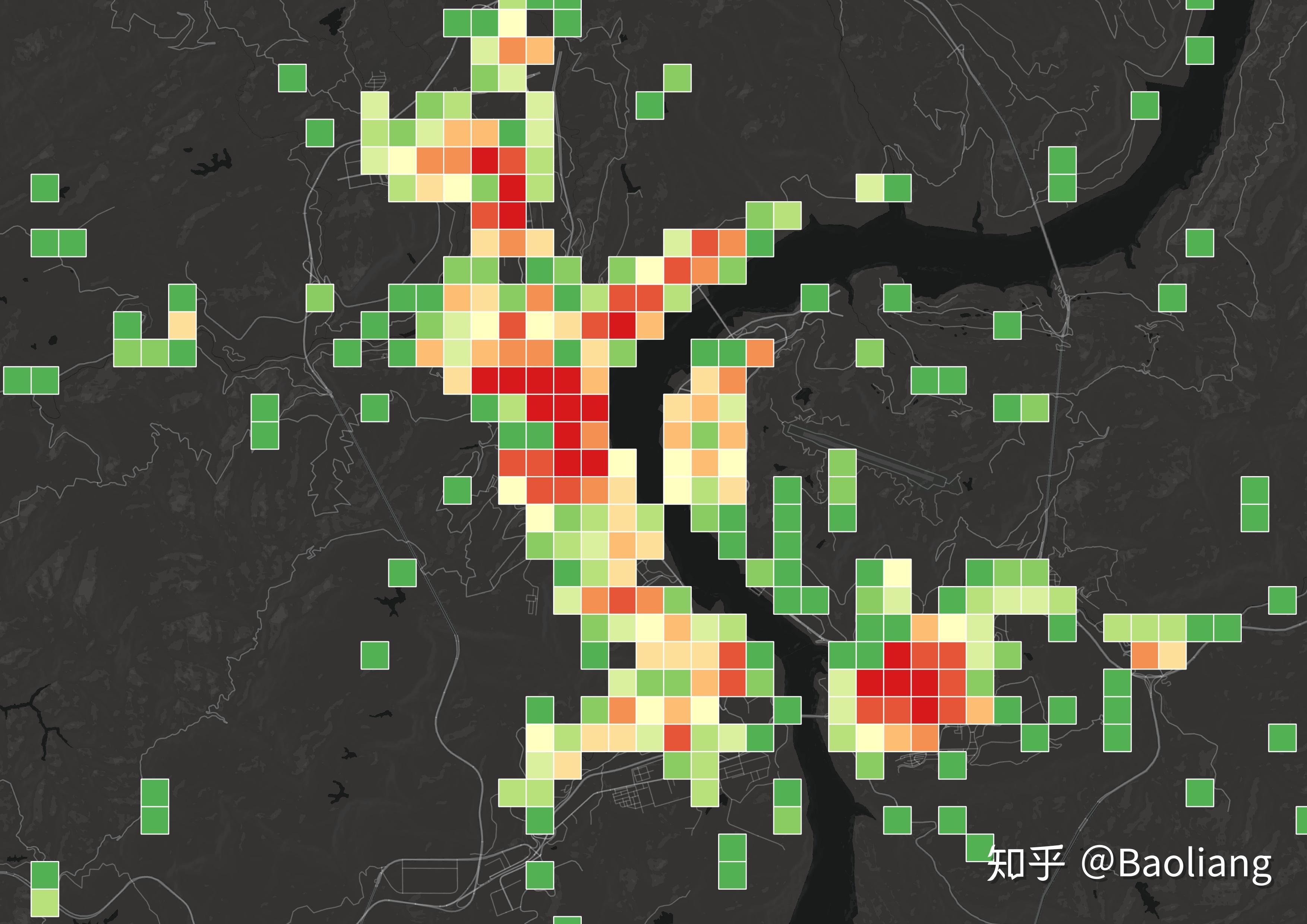 城市规划前期分析中利用POI数据快速进行城市中心区识别 - 知乎